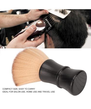 Beard Foam Brush for Men - Skin-Friendly Nylon Hair Wooden Handle - Perfect for Home Use (Black) - Buy Online on GoSupps.com