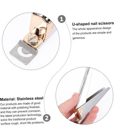 HAPINARY Nail Pedicure Nippers Nail Tools Pedicure Tools Nail Manicure Tool Manicure Nippers Xtoe Nail Clippers Extended Nail Tip Stainless Steel Lengthen Manicure Tools - Buy Online on GoSupps.com
