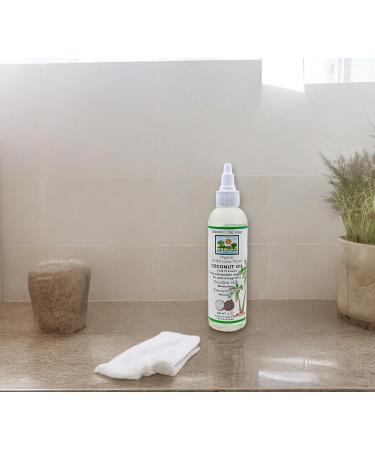 Nature's Blessings 100% Extra Virgin Coconut Oil for Skin & Hair - 4oz | Premium Quality Hydrating & Nourishing - International Shipping Available - Buy Online on GoSupps.com