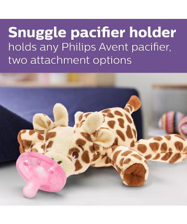 Philips AVENT Natural Baby Bottle Gift Set with Snuggle - Pink SCD838/03 - Buy Online on GoSupps.com