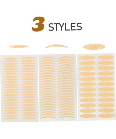 POPETPOP Decal Stickers 5 Sets Double Eyelid Sticker Set Double Eyelid Stickers Eye Lift Tape for Droopy Lids Girls Stickers Makeup Stickers Hooded Eyelid Lifter Styling Cream Eyes Plastic - Buy Online on GoSupps.com