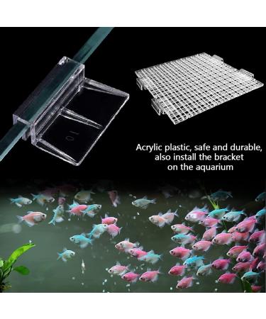 16 PCS LEEFONE 10mm Acrylic Aquarium Cover Clip - Universal Holder for Rimless Fish Tank Glass Covers - Buy Online on GoSupps.com