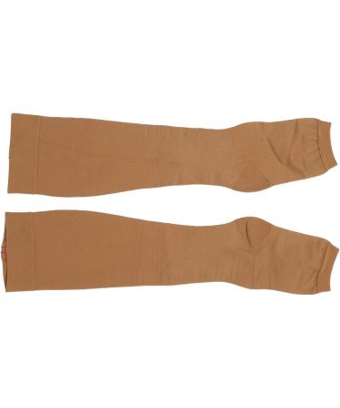 Buy Compression Socks with Zipper - Open Toe Calf Knee High Stockings for Sequential Decompression (L) - Medium Hose for Optimal Comfort - Buy Online on GoSupps.com
