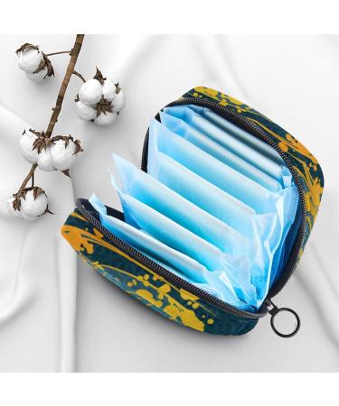 Women's Japonica Style Tampon Storage Bag | Multi-Pocket Zip Binding Bags for Menstrual Products - International Shipping - Buy Online on GoSupps.com