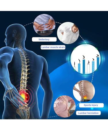 Back Extensor & Massage Support | Adjustable Back Stretcher with Magnetic Pearls for Lumbar Pain Relief & Posture Correction - International Shipping Available - Buy Online on GoSupps.com
