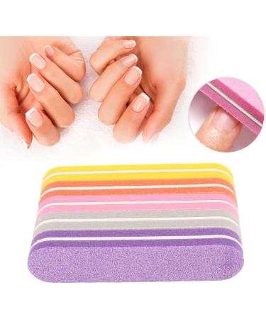 Sponge Nail File Comfortable Feel Nail Care File Double Sided Reusable Small for Salon - Buy Online on GoSupps.com