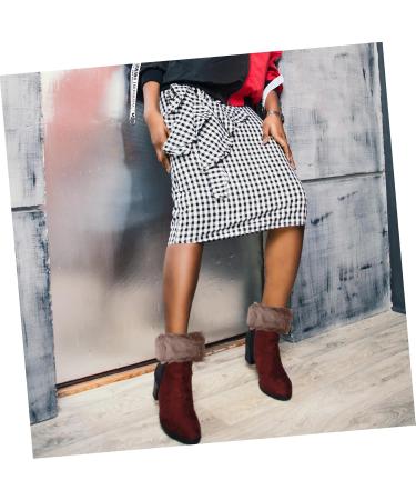 Buy Besportble Women's Faux Fur Boot Cuff Covers - Stylish Ankle Warmers for Ultimate Comfort - Buy Online on GoSupps.com