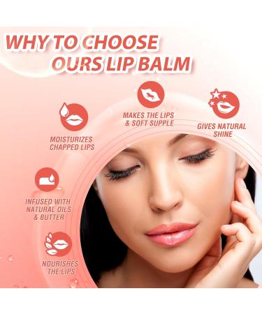 2 Pack Big Brush Head Lip Gloss - Hydrating Fruit Flavored Plumping Lip Oil Set in Raspberry & Strawberry - Non-Sticky Moisturizing Texture - Buy Online on GoSupps.com