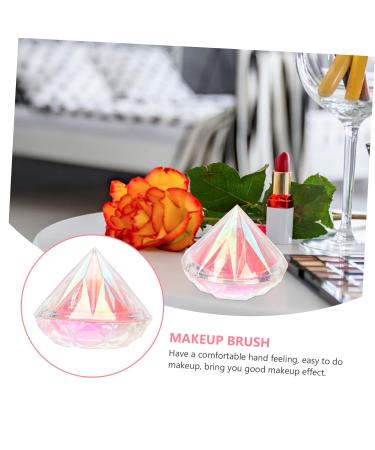 NOLITOY Diamond Shaped Makeup Brush Set | Professional Blush & Foundation Brushes for Women | Creative Cosmetic Tools for Flawless Makeup - Buy Online on GoSupps.com