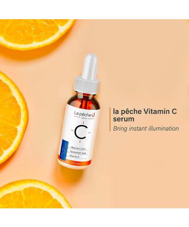 Organic Vitamin C Serum for Face - Anti Aging Brightening Serum with Hyaluronic Acid for Dark Spot Correction, Fine Lines & Wrinkles - Anti Wrinkle, Dark Circles, Age Spots, and Pore Cleansing - Best for Acne Scars - Buy Online on GoSupps.com