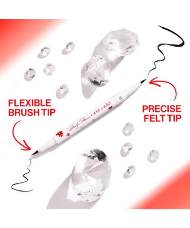 Buy Wet n Wild Marilyn Monroe Liquid Eyeliner Pen - Ultra-Pigmented Precise Double Brush & Felt Tip Intense Black - International Shipping Available - Buy Online on GoSupps.com