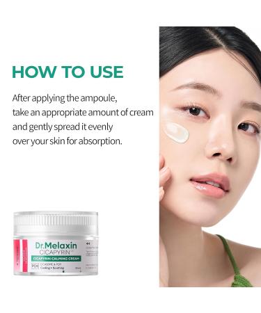 Dr. Melaxin Cicapilin Calming Cream 1.7 fl oz (50 ml) Cooling Trouble Niacinamide Aperica Leaf Extract Moisturizing Cream Moisture Moisturizing Care Korean Skin Care Korean Cosmetics' - Buy Online on GoSupps.com