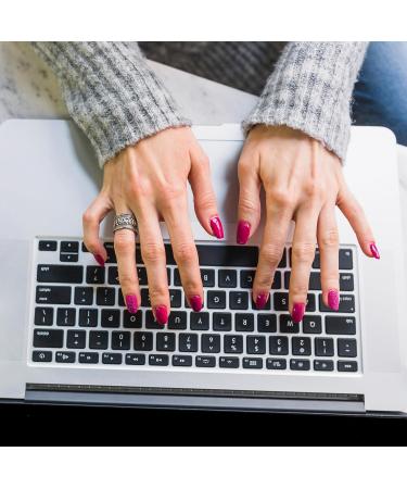 Larrel Pack of 15 sheets / 450 adhesive nail stickers - 15 sizes - Transparent - Double-sided gel - For decoration - Buy Online on GoSupps.com