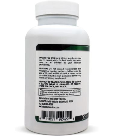 Human Vitae Premium CoQ10 200 mg - 60 Capsules | Heart Health & Energy Support | International Shipping Available - Buy Online on GoSupps.com
