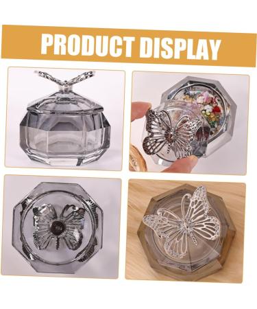 Ipetboom Crystal Glass Dappen Dish for Acrylic Nails Acrylic Nail Tools Nail Liquid Holder Manicure Cup Nail Dish Nail Dappen Dish Nail Cups Zinc Alloy Nail Supplies With Cover - Buy Online on GoSupps.com