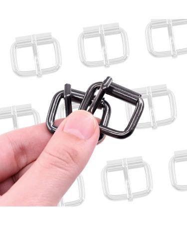 Swpeet 60Pcs Heavy Duty 3/4 Inch - 20mm Gun-Black Multi-Purpose Metal Roller Buckles Metal Rings for Belts Hardware Bags Ring Hand DIY Accessories Keychains Belts and Dog Leash (Gun-Black  3/4 Inch) Gun-black 3/4 Inch - Buy Online on GoSupps.com