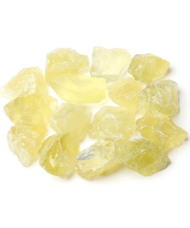 Xiannvxi citrin stone crystals crystal stones 100% natural source of life plus bulk raw stones healing reiki rocks 1 "(200g) f-citrin crystal