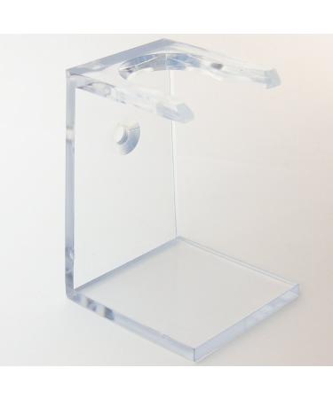 G.B.S Clear Acrylic Shaving Brush Drip Stand