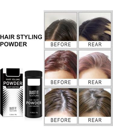 Hair Styling Powder - Hair Powder Men - Unisex Root Hair Volume Powder - Natural Matte Finish Hair Volumizer - Invisible Texture Instant Volume and Root Boost - All Hair Types - Buy Online on GoSupps.com