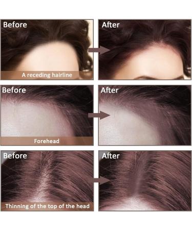 Boobeen Hairline Powder Stick Root Cover Up - Dark Brown | Waterproof Hair Root Concealer for Thinning Hair | Long-Wear Instant Hair Shadow - Buy Online on GoSupps.com