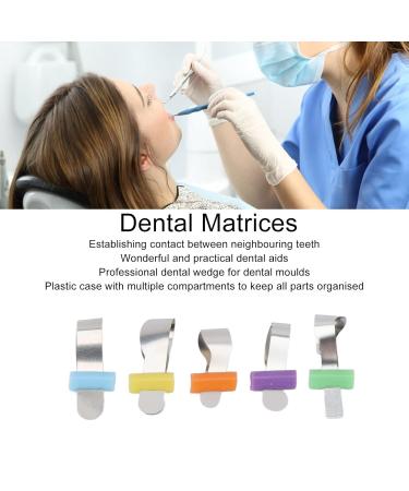 Buy 50 Stainless Steel Dental Cutting Matrices Premium Contoured Metal Dental Matrix System for Clinics | International Shipping - Buy Online on GoSupps.com