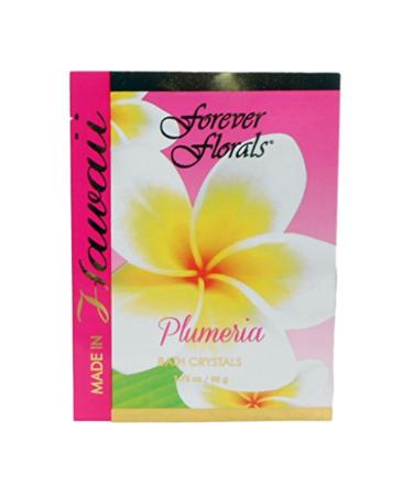 Hawaiian Bath Crystals Forever Florals Plumeria 4 Pack