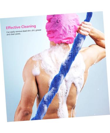 FRCOLOR 12 Pcs Long Bath Towels - Exfoliating African Body Washers & Shower Sponges | Premium Nylon Loofah Cloths for Deep Cleaning - Buy Online on GoSupps.com