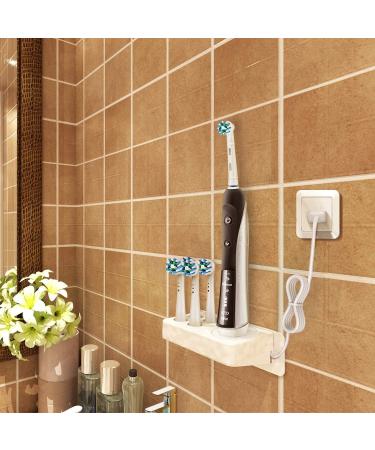 IBERLS Electric Toothbrush Head Holder for Braun Oral B - Wall Mounted Organizer (White) - Buy Online on GoSupps.com