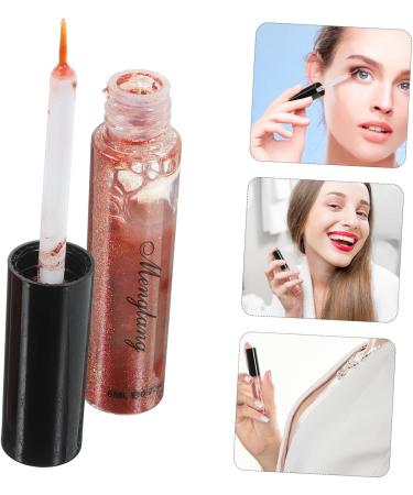 FOMIYES Eyeliner Shadow Metallic Cosmetic Liquid Beauty For Women Shiny Eye Glitter #bronze Makeup 1 count (Pack of 1) Brown - Buy Online on GoSupps.com