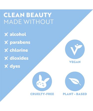 HEROLIFE Plant-Based Micellar Cleansing Facial Cloths - 40 Biodegradable, Large Size Wipes - Buy Online on GoSupps.com