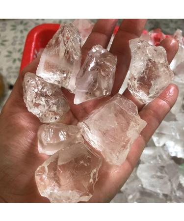 50-200g Natural Clear White Crystal Stone Rough Home Decor Specimens White Crystals Stones Home Goods (Color : White Crystal Size : 1pack (100g)) 1pack (100g) White Crystal - Buy Online on GoSupps.com