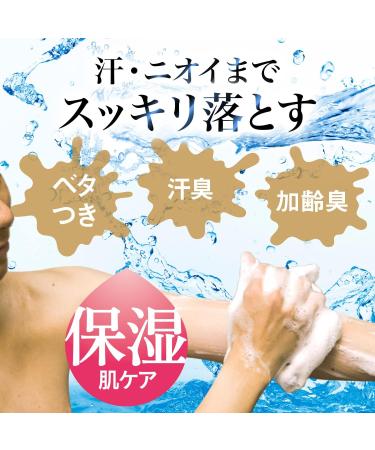 LUCIDO quasidrug Medicinal deodorant Body wash Moisturizing type Aging odor measures Mens body soap Fragrancefree 450ml - Buy Online on GoSupps.com