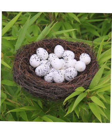 Buy WOFASHPURET Hamster Gerbil Bed Nest - Flower Decoration Rattan & Feather Ornament (15cm) - Buy Online on GoSupps.com