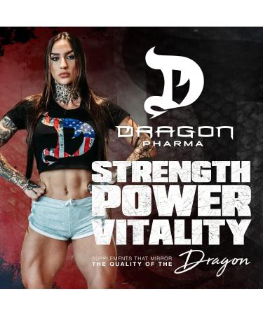 DRAGON PHARMA ATP Force Enhanced Creatine System Stim-Free Increase Lean Muscle Mass & Recovery 5 Grams of CreaPure Improves Blood Flow (30 Servings Unflavored) - Buy Online on GoSupps.com
