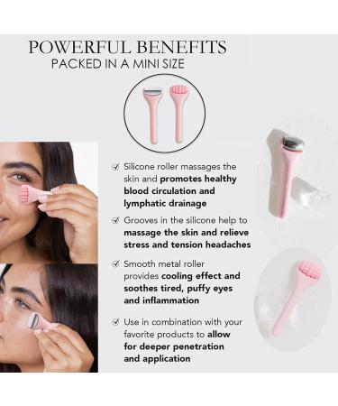 Sonew Mini Face Roller | Skin Care Tool Set for Eye Puffiness Relief & Tension Headache Relief - Promote Healthy Circulation & Relaxation - Buy Online on GoSupps.com