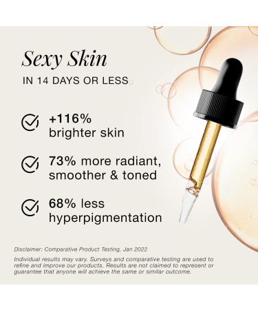 Vitamin C Face Serum with Hyaluronic Acid 2oz - Anti-Aging Facial Serum for Women - Buy Online on GoSupps.com