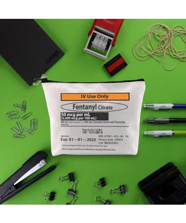 Nurse Makeup Bag Nurse Gift Nursing Bag Medication Nurse Gift ICU Nurse Gift Er Nurse Gift Anesthetist Gift Nurse Survival Kit (Iv use only .) - Buy Online on GoSupps.com