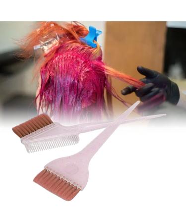 Hair Dye Brush Double Sided Dye Brush Portable for Home (Pink) - Buy Online on GoSupps.com