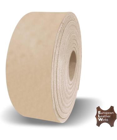 ELW Vegetable Tanned Leather Belt Blank 5-6oz Thickness 1/2-4W x 52L - Full Grain Veg Tan Tooling Leather Strap - Buy Online on GoSupps.com