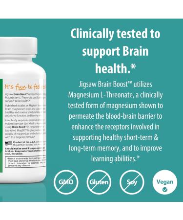 Jigsaw Health Magnesium Bundle | MagSRT (B-Free) 240 Tablets and Brain Boost 90 Capsules - Buy Online on GoSupps.com