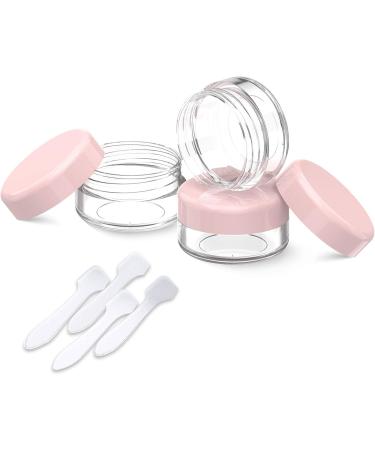 24 Pcs PAMIYO 10ml Clear Empty Jars - Pink Cream Jars for Skincare | International Shipping - Buy Online on GoSupps.com