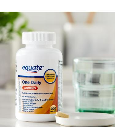 One Daily Women's Multivitamin/Multimineral Supplement Tablets for Women's Health 200 Count - Buy Online on GoSupps.com