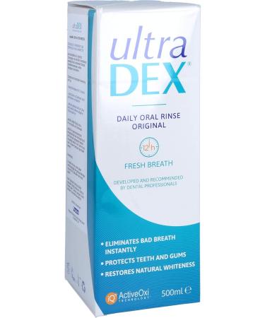 Buy ULTRADEX Antibacterial Mouthwash 500 ml - Effective Oral Care & Fresh Breath | International Shipping Available - Buy Online on GoSupps.com