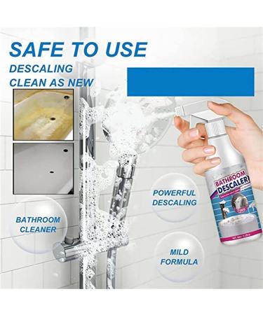 Imgjsx Bathroom Descaler Spray bathroom descaler stubborn stains cleaner Bathroom Descaler allzweckreiniger spray F r Badezimmer All Purpose Rinse Cleaning Foam For Bathroom (1pcs) - Buy Online on GoSupps.com