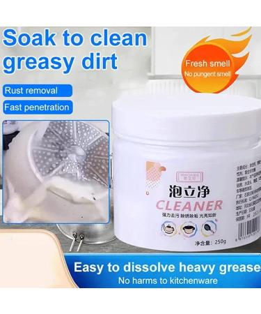 Foam Rust Removal Powder Anti-Fading Household Cleaner Kitchen Clean All Purpose Cleaning Foam Multi-Purpose Foam Cleaner Rust Remover Polishing Lasting Shiny for Kitchen - Buy Online on GoSupps.com