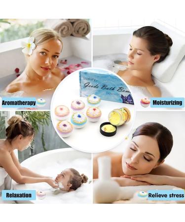 7 Pack Lovelyduo Shower Steamers Aromatherapy Bath Bombs Gift Set for Self Care and Relaxation | Essential Oils for Men and Women | Easter Basket Stuffers - Buy Online on GoSupps.com