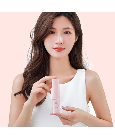 Small Curling Iron Rechargeable Hair Straightener and Curler - Multifunctional Straight and Curly Hair Wand for Girls and Teens Jiahua Pink - Buy Online on GoSupps.com