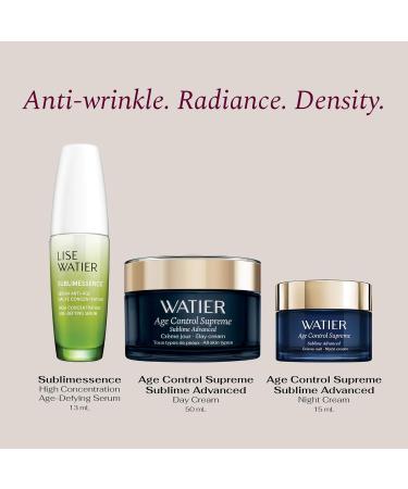 Watier Age Control Supreme Sublime Advanced Set Skincare Holiday Gift Set Pro-Aging Ritual Controls Signs of Aging with Canadian-Sourced Antioxidants All Skin Types 45+ - Buy Online on GoSupps.com