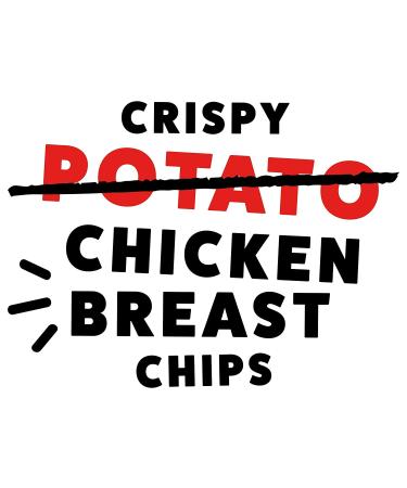 Wilde Chips Himalayan Pink Salt Chicken Chips - Thin & Crispy High Protein Snack, Paleo & Keto Certified - Made with Real Chicken - 2.25oz Bag (8 Pack) - Buy Online on GoSupps.com