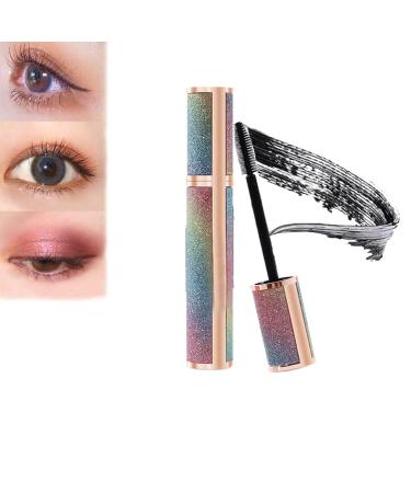 Lashvibe Mascara Sweetempo Mascara Liquid Extensions Mascara Natural 4d Fiber Mascara Long-Lasting Mascara with Thick Curling Waterproof Sweat-Proof and Non-smudge (1PCS)